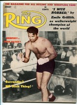 RING MAGAZINE-1/1962-BOXING-MOORE-DEMPSY-BROWN!! VG - £24.41 GBP