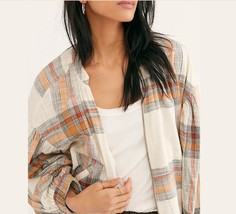 NWT Free people Mattie Plaid Bomber Jacket XS $220 - $65.00