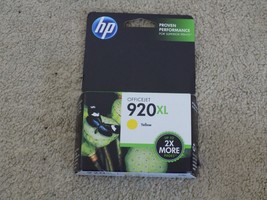 Genuine HP Officejet 920XL Yellow Ink Cartridge-FREE SHIPPING! - £6.91 GBP