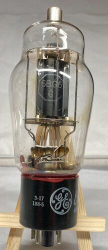 Vintage GE General Electric 6BG6G Beam Power Electronic Tube  UNTESTED - $9.99