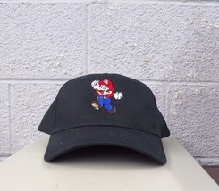 Mario Brothers Mario Collectible Ball Cap Hat Nintendo Super New - £19.60 GBP