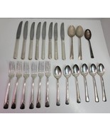 23 VTG Antique Embassy Silverplate Flatware Set Mix Lot Fork Knife Spoon... - £18.97 GBP
