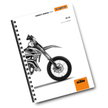 KTM 2021 - 65 SX - OWNERS MANUAL USER GUIDE - $24.88