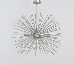 Mid Century Design Brass Sputnik Sea Urchin Light Home Interior Décor Chandelier - £399.34 GBP