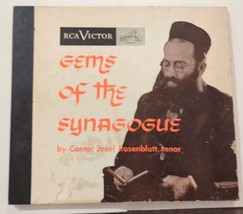 Rare Gems Of The Synagogue Cantor Josef Rosenblatt Tenor RCA Victor S-48... - £52.32 GBP
