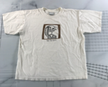 Vintage Be As You Are T Shirt Mens Big White Graphic Print Faces You Go ... - $24.74