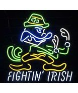 NCAA Notre Dame Fighting Irish College Beer Bar Neon Sign 36&quot; x 36&quot; - $699.00