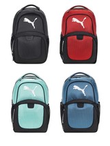 Puma Challenger Water Resistant Backpack, 1379569 Choice of Black/Blue/R... - $64.95