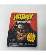 Vintage 1987 Topps Harry And The Hendersons Wax Pack Sealed - $9.94 CAD