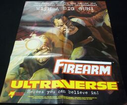FIREARM (1993) 18&quot; x 25&quot; Malibu Comics Ultraverse promotional poster - $20.92 CAD