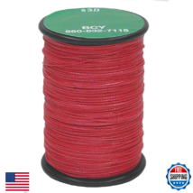 BCY 3D End Serving Red - 120 yds - Smallest Diameter Dyneema Material - $44.31