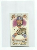 Jason Heyward (Chicago Cubs) 2021 Topps Allen &amp; Ginter Mini A&amp;G Back Card #154 - $4.95