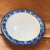 Vintage Hand Painted in Thailand White w Blue Edge Miniature Plate  – 4 ... - £7.46 GBP