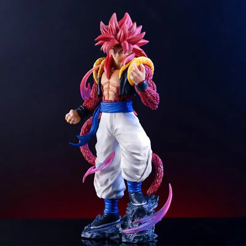 Dragon Ball Gogeta Super Saiyan 4 Figure 25cm Son Goku With Vegeta Combined - £34.20 GBP+