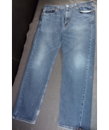 LEVIS ORIGINAL FIT MEN&#39;S BLUE JEAN PANTS 37X29 - $20.03