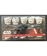 Star Wars Disney STORMTROOPERS Helmets HOLIDAY LIGHT SET 10-Light String... - £19.53 GBP