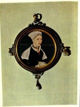 Art Postcard - Hans HOLBEIN- &quot;Portrait Of A Lady Said To Be Mrs. Pemberton&quot; Bka - £2.32 GBP