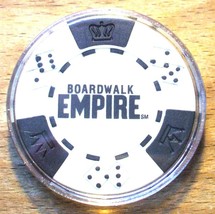 (1) Boardwalk Empire Poker Chip Golf Ball Marker - Black - £5.36 GBP