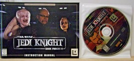 Star Wars-Jedi Knight Dark Forces II-Lucas Arts-1997 2 Discs and Manual - £11.98 GBP