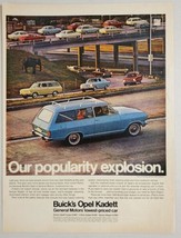 1967 Print Ad Buick Opel Kadett Deluxe Station Wagon General Motors Lowest Price - £14.11 GBP