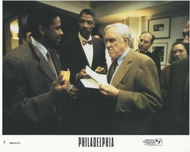 Philadelphia Original 8x10 Lobby Card Poster 1993 Photo # 2 Denzel Washington - £22.52 GBP