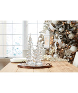 Clear Glass Pine Tree (Set of 2) - $2,228.32 MXN