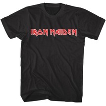Iron Maiden Band Logo Men&#39;s T Shirt - £35.17 GBP+