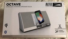 Altec Lansing Octave Wireless Bluetooth Speaker with Smartphone Dock IMQ610 - £62.91 GBP