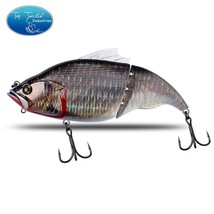 An item in the Sporting Goods category: CF Lure 2 Jointed SwimBait 15Colors Floating 190mm 135g Wobbler VIB Fishing Lure