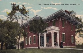 Gen. Grant&#39;s Home After the War Galena Illinois IL Postcard D36 - £2.35 GBP