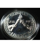 US Plata Dólar 1988 S Olympic Proof Moneda Conmemorativa - $50.60 CAD