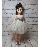 Vintage Madame Alexander Elise Ballerina Doll 17&quot; 1640  No Box Silver Dress - $28.04