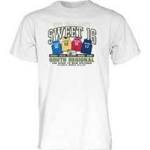 NCAA South Regional Sweet 16 T-Shirt Step Ahead UK Baylor Indiana Xavier NWT New - £12.74 GBP