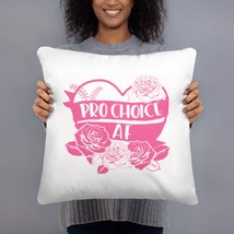 Feminist Gift, Pro Choice Pillow, Womens Rights Pillow, Feminism Pillow, Pro Cho - £23.58 GBP