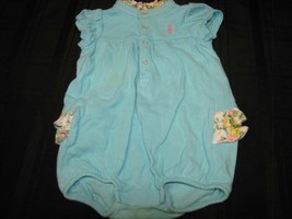 Ralph Lauren Baby Girl 0-3 m Summer Clothes Lot Bundle Dress Bubble Romper - £19.73 GBP