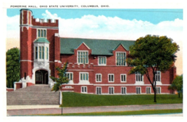 Pomerine Hall Ohio State University Columbus Ohio Postcard - $8.86