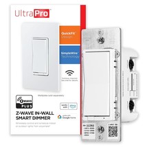 700 Series Z Wave In Wall Smart Rocker Light Dimmer with QuickFit Simple... - £48.62 GBP