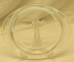 England Pyrex Clear Glass Lid Round Casserole Top Replacement Piece - £13.21 GBP