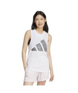 adidas Women&#39;s Winners 3.0 Sportswear Tank Top, White/Black, Large - $329.90 MXN