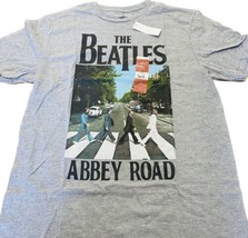 Mens The Beatles Abbey Road Shirt  Medium T Shirt Gray - £12.73 GBP