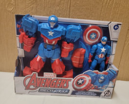 Marvel Avengers Mech Strike Captain America Ultimate Mech Suit - £19.02 GBP