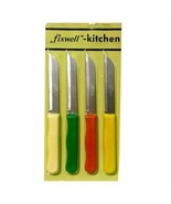FIXWELL Stainless Steel Knife Set Assorted Color Multi-purpose Usage Set... - £6.02 GBP
