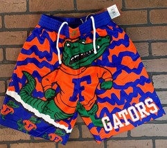 FLORIDA GATORS Mitchell &amp; Ness Jumbotron 2.0 Sublimated Basketball Short... - £49.55 GBP