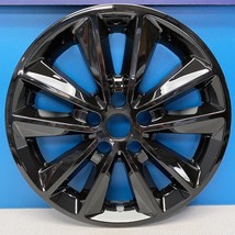 One Single - Fits 2019-2020 Kia Sorento 17&quot; Gloss Black Wheel Skin # 7019-GB - £24.66 GBP