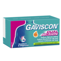 Gaviscon Dual Action 48 Chewable Tablets – Peppermint - $85.33