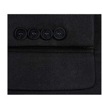 Men RENOIR Suit Seprates Solid 2 Button Business Formal Slim Fit 201-1 Black image 4