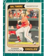 2023 Topps Heritage Gunnar Henderson RC card #64  - $2.23
