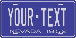 Nevada 1952 License Plate Personalized Custom Auto Bike Motorcycle Moped key tag - $10.99+