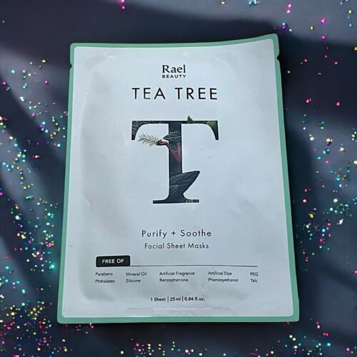 Rael Beauty Tea Tree Facial Sheet Mask New Without Box - $9.89