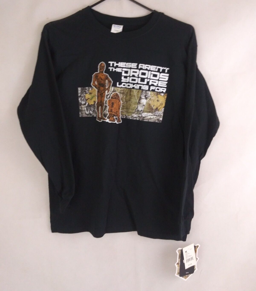 NWT Realtree Edge Star Wars These Aren&#39;t The Droids You&#39;re Looking For S... - $19.79
